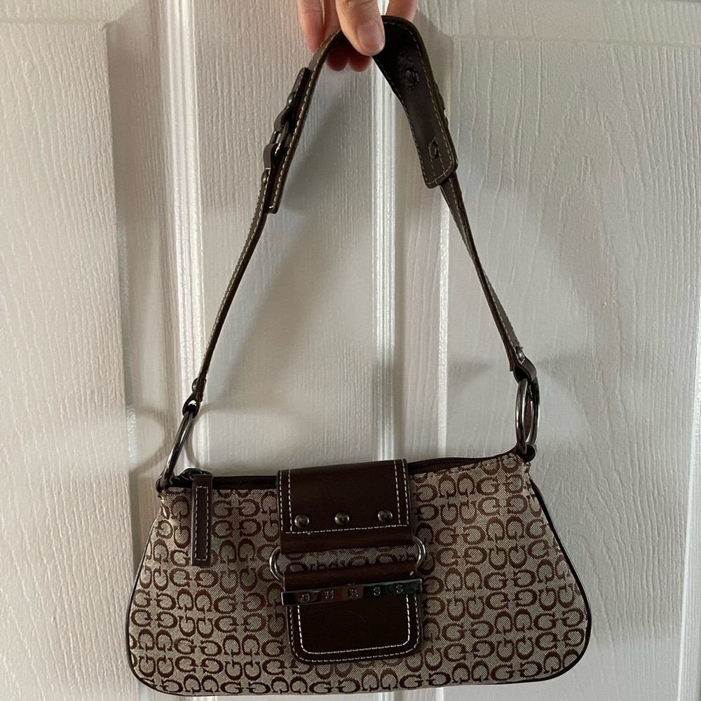 Vintage brown Guess mini purse